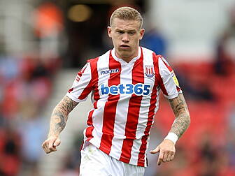 James McClean involved in row...